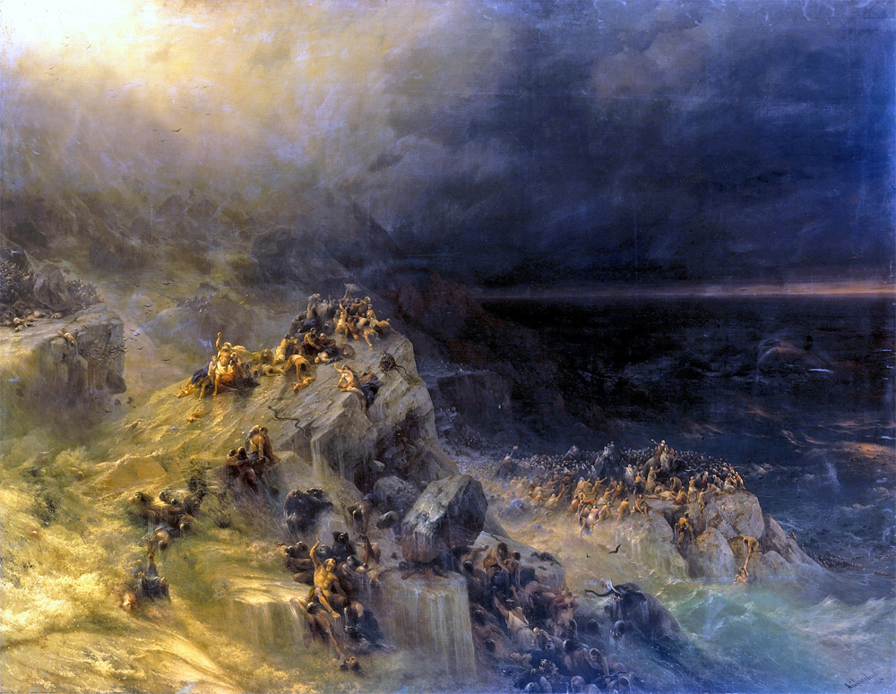 И. Айвазовский, «Всемирный потоп», 1864 г.