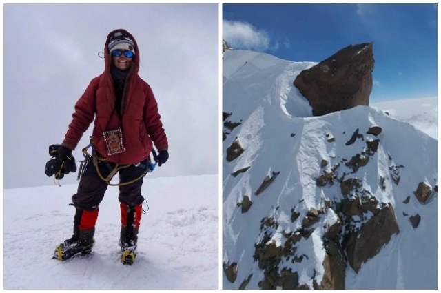 Наталья Наговицина, Пик Победы, альпинизм