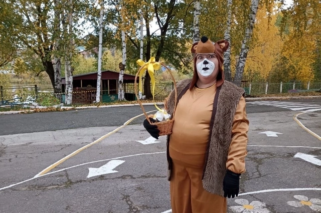 К детям пришёл сам «Хозяин леса».