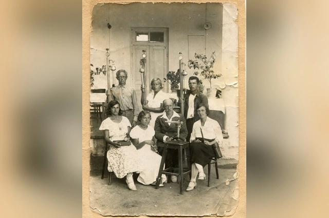 Сотрудники Сакской научно-наблюдательной станции, 30-е гг.