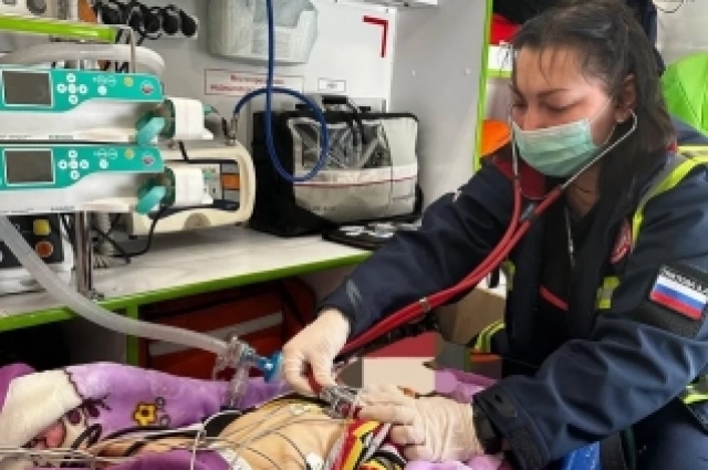 Анастасия Тяжлова за работой.