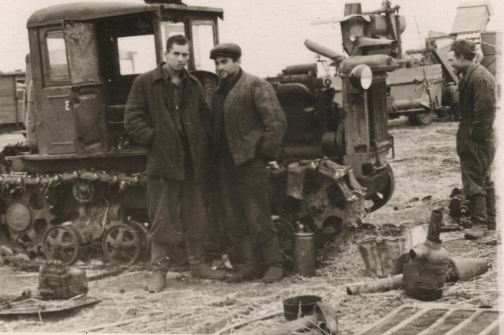 1956 г. Колхоз Большой Талмаз Куединского района Пермской области.