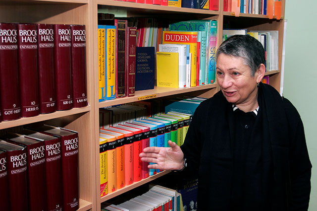Людмила Улицкая на встрече с читателями.