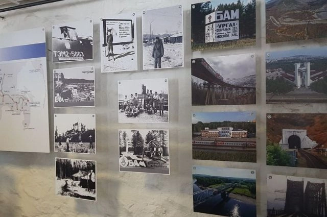 В Нижнем Тагиле открыли фотовыставку СвЖД «Мы строим БАМ! Герои среди нас!»