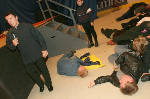 Сеанс Анатолия Кашпировского в Санкт-Петербурге.