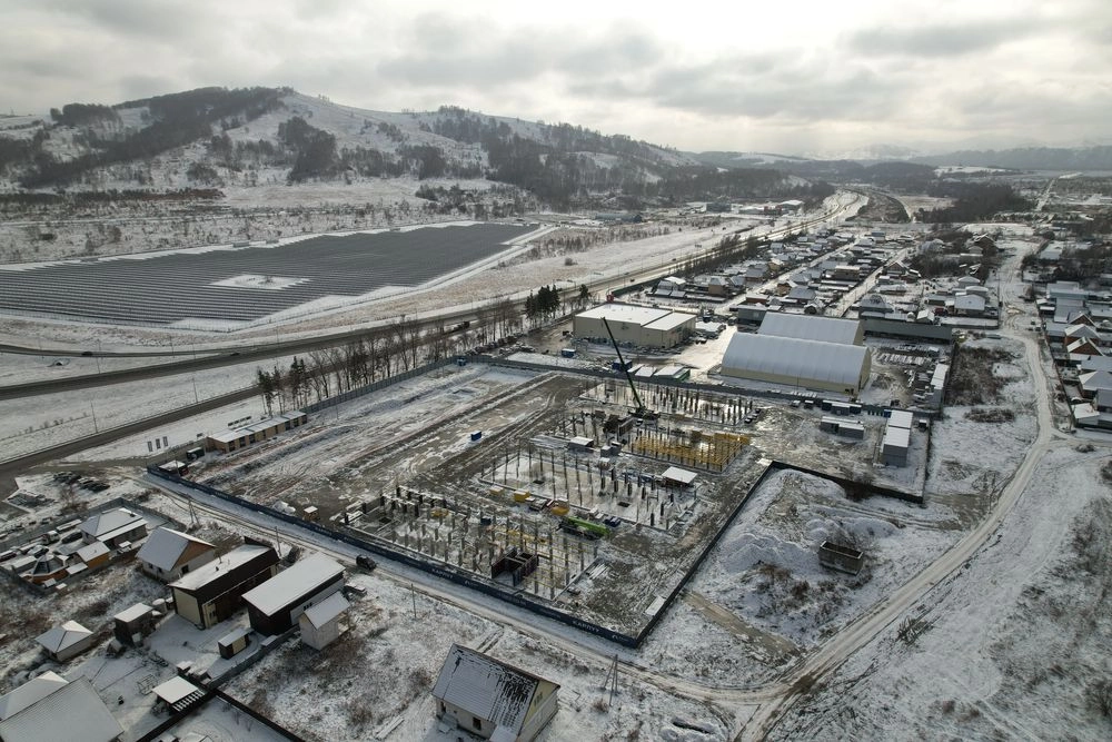 Строительная площадка апарт-комплекса 