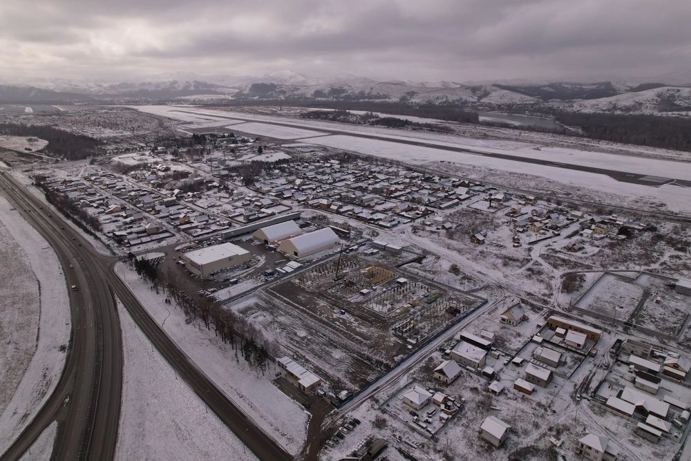 Строительная площадка апарт-комплекса 