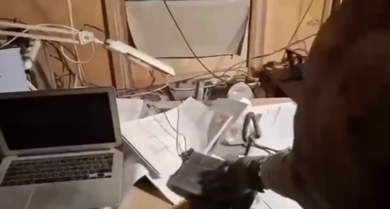 Захваченный штаб ВСУ в Гуляйполе