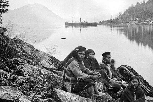 Местное население Аляски, 1868 г.