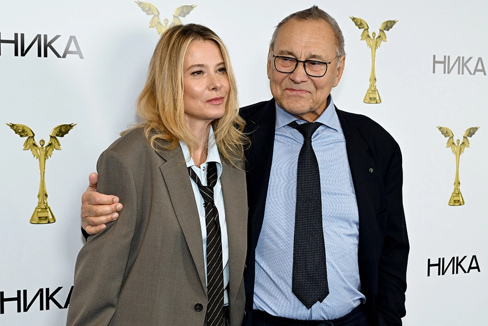 Юлия Высоцкая и Андрей Кончаловский.