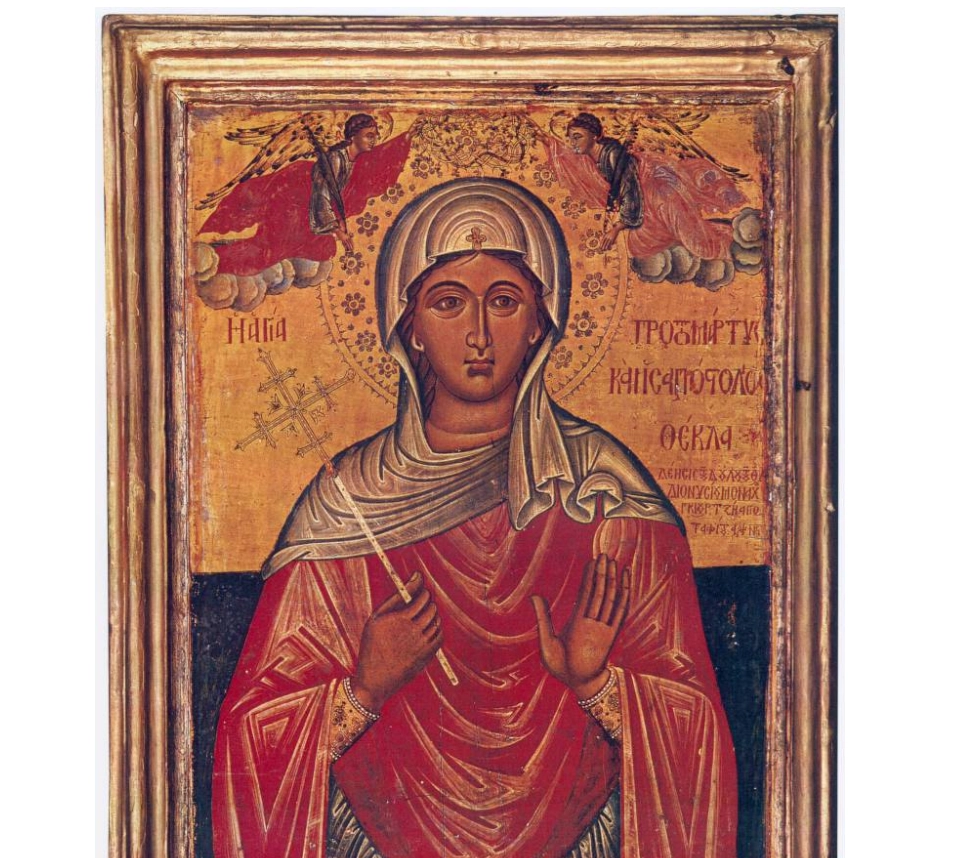 Икона святой Фёклы.