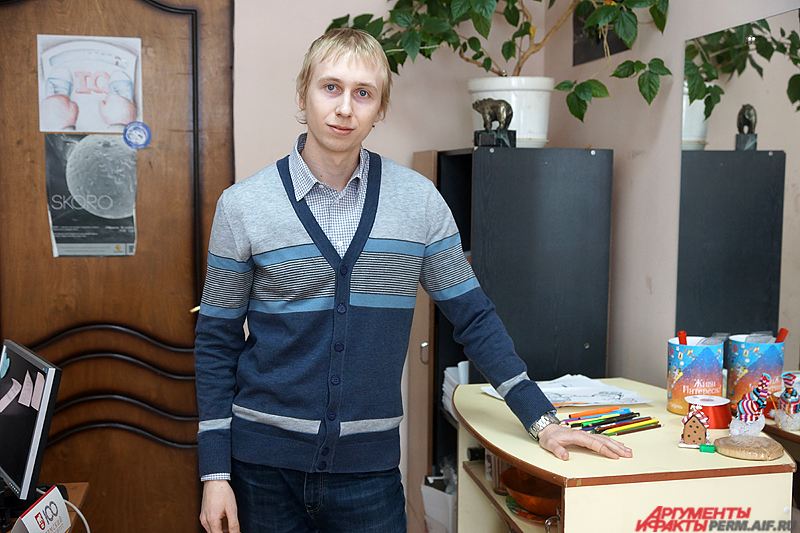 23-летний магистрант физфака пермского университета Павел Карнаушкин.