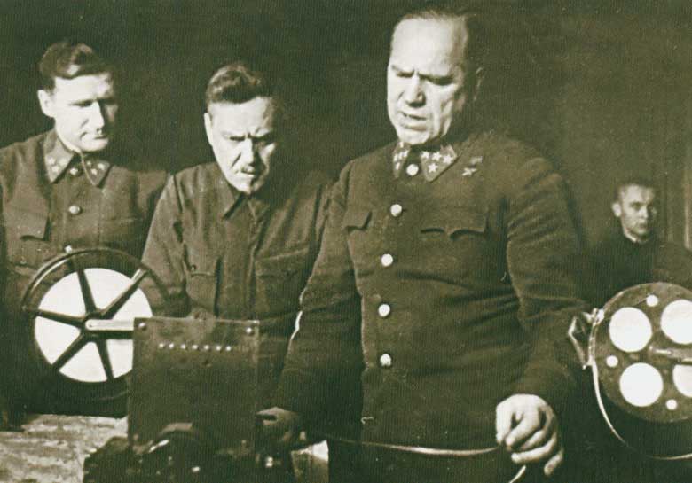 Жуков в штабе Западного фронта. Ноябрь 1941 г.