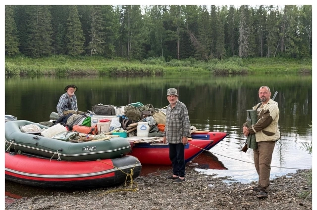 Экспедиция длилась две недели.