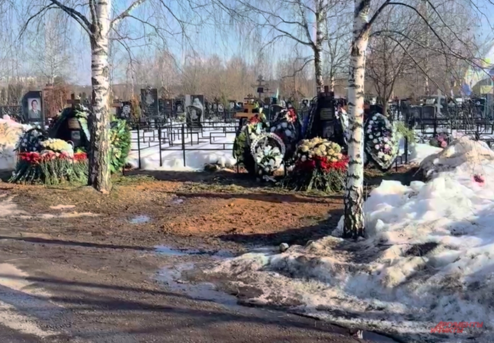 Похороны утонувшых детей в Звенигороде.