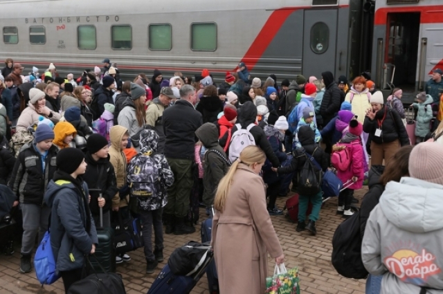 Отправка белгородских детей в Пензу.