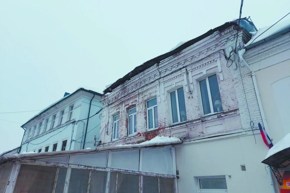 В здании осталась только одна жилая квартира.