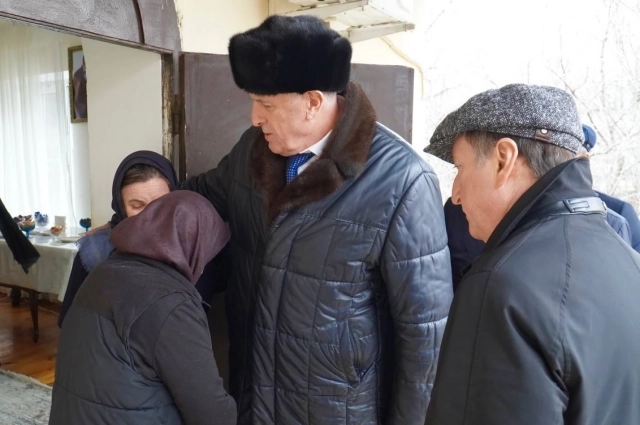 Похороны прошли в посёлке Новый Кяхулай, где проживал фронтовик.