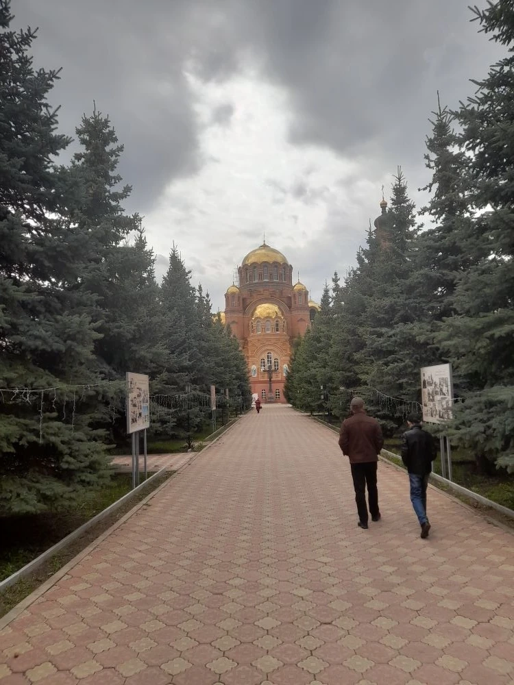 Облако в образе Георгия Победоносца