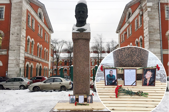 На территории завода, где работали Бойкова и Усачев, создали мемориал в память о погибших.