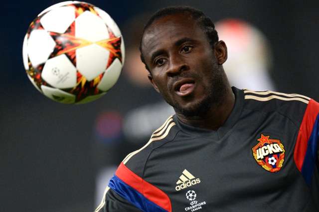 Игрок ЦСКА Сейду Думбия