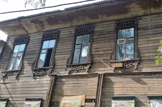 Ещё один дом на улице Почтовая в Омске.