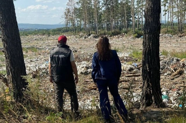 Силовики занялись свалкой с медотходами рядом с аэропортом «Кольцово»