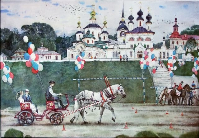 «Праздник лошади в Великом Устюге». 