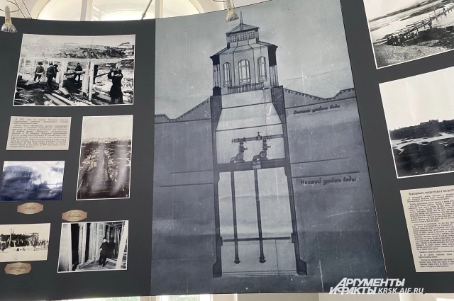 Музей находится на первом этаже насосной станции, а забор воды здесь идет на глубине 25 метров.  