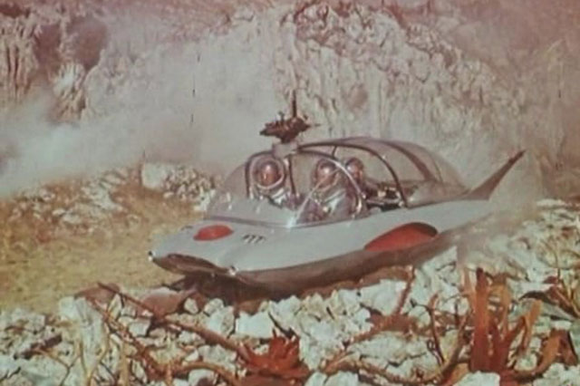 Кадр из фильма «Планета бурь», 1962 г.