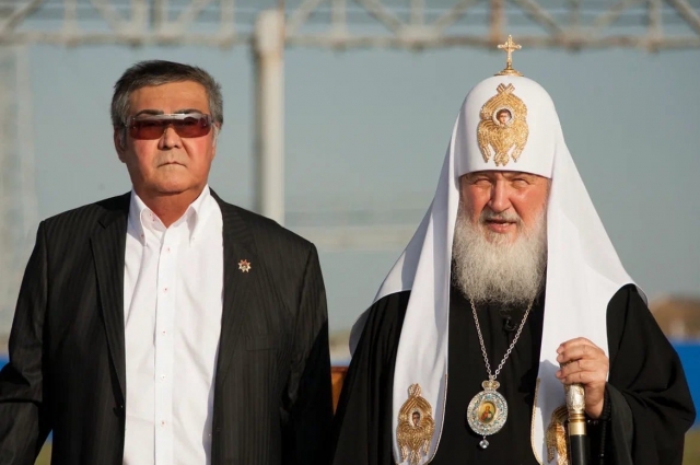Новокузнецк, разрез Берёзовский, патриарх Кирилл, визит 2013 года.