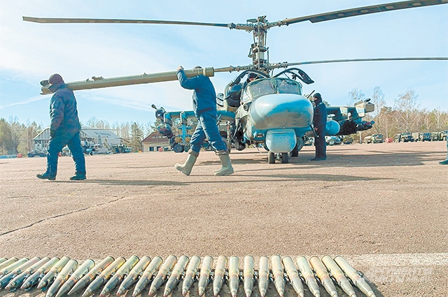 Вертолёт Ка-52 майор Иван Болдырев называет «божественной машиной»