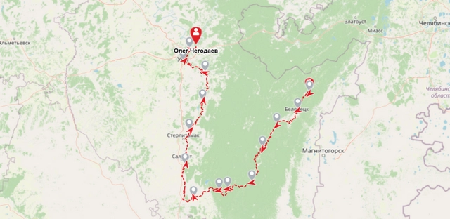 Одиссея Олега Чегодаева