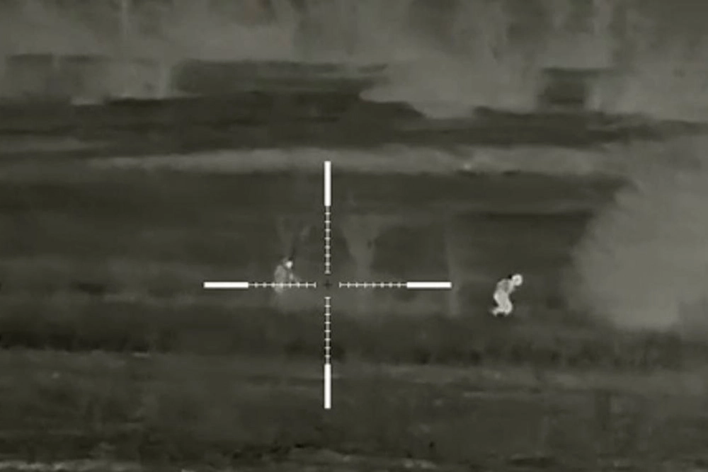 Фото к ночному тексту Никиты Сахарова про саперов. Работа снайперов группировки войск Восток на Запорожском направлении