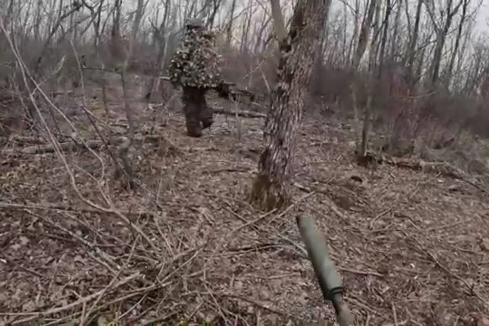 Фото к ночному тексту Никиты Сахарова про саперов. Работа снайперов группировки войск Восток на Запорожском направлении