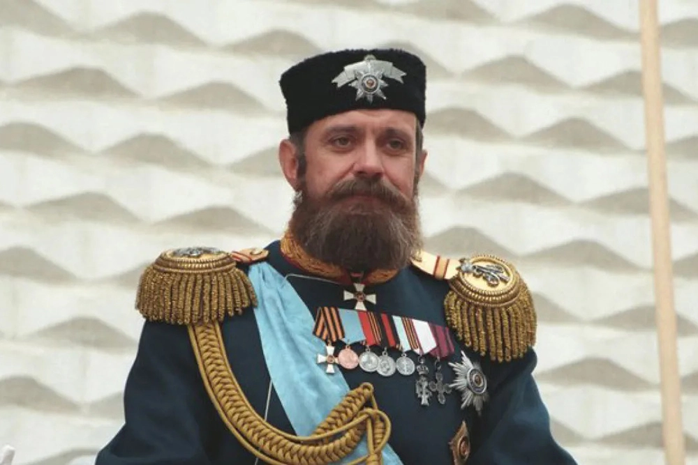 Никита Михалков в фильме «Сибирский цирюльник».