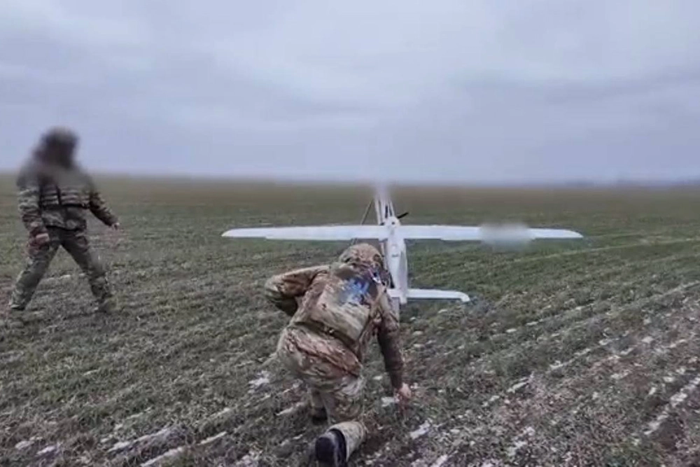 Фото К тексту Никиты Сахарова про беспилотчиков-разведчиков группировки Днепр.Работа расчета БПЛА «Орлан-10»