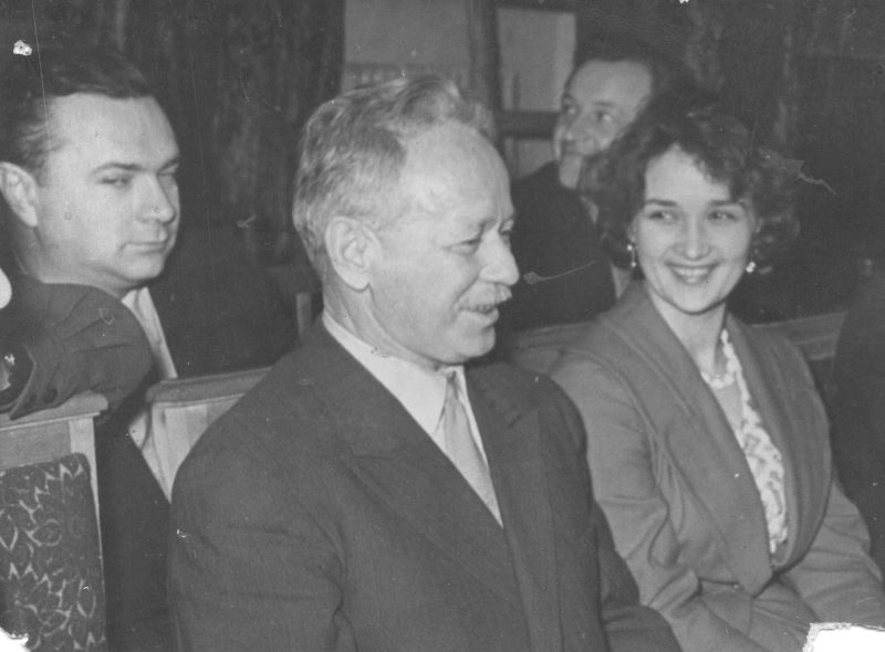 М.А. Шолохов и З. Кириенко. 1958 г.