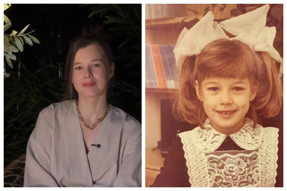 Катерина Шпица рассказала, что в детстве учителя её ругали за грязные тетради.