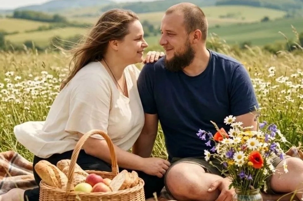 Семья Гольцевых.
