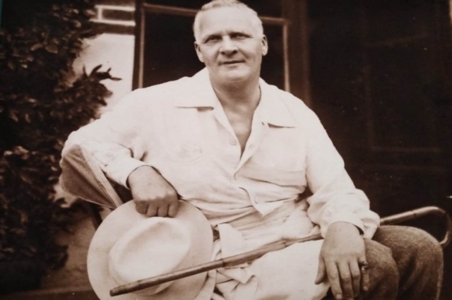 Шаляпин на отдыхе, 1930 г. 