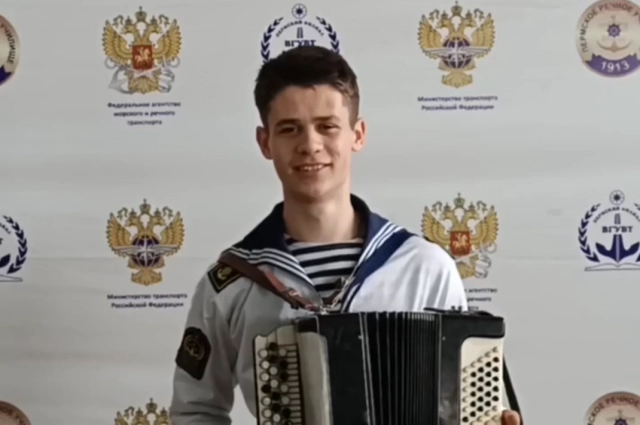 Артём Пашуев — курсант Пермского филиала ВГУВТ.