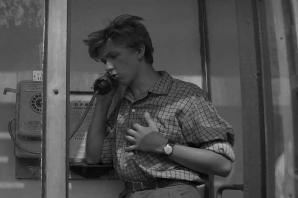 Евгений Стеблов в фильме «Я шагаю по Москве».