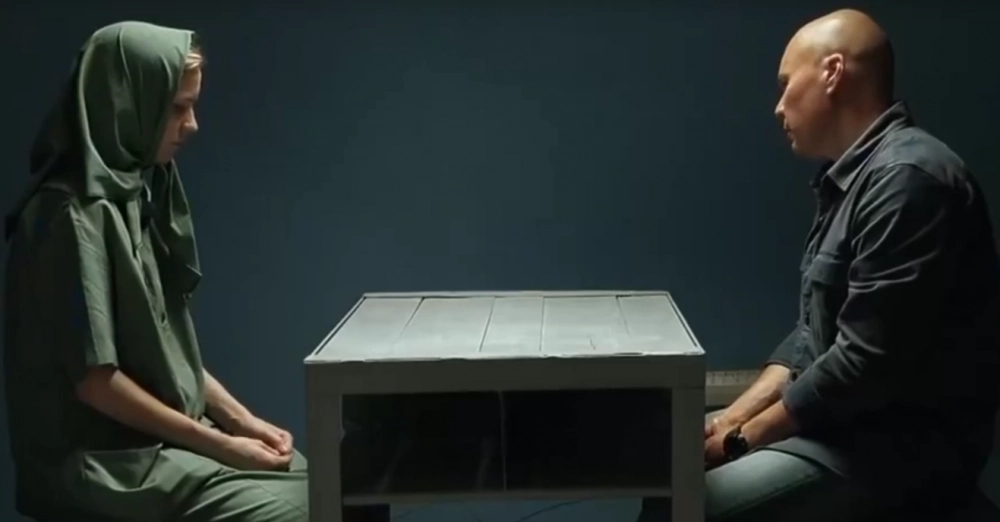 Андрей Медведев и Дарья Трепова во время интервью.