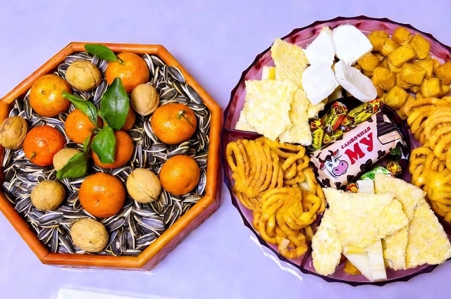 Без угощений на Новый год никак!