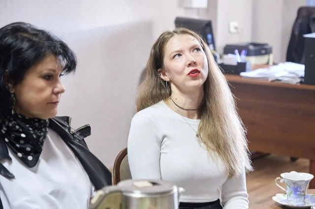 Актрисы Ольга Серман (слева) и Ольга Постоногова.