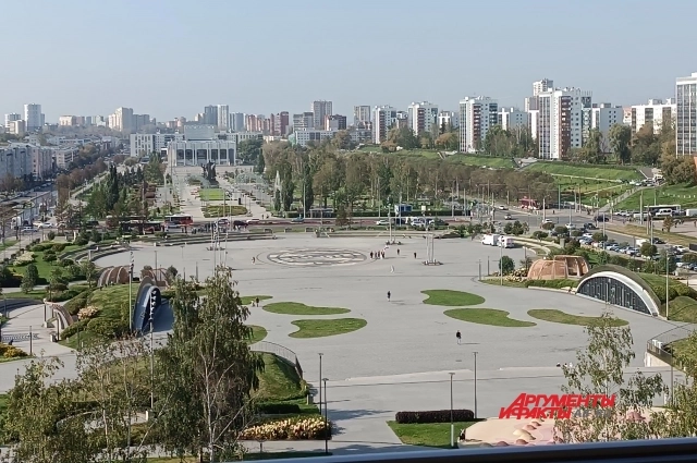 Центр города преображается.