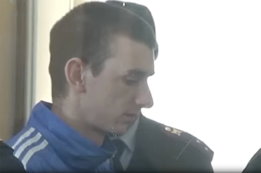 Один из убийц Юлии Петренко. 