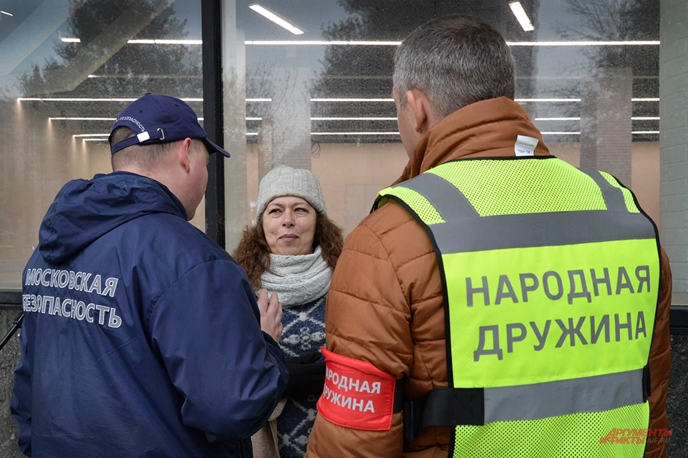Патруль в столице