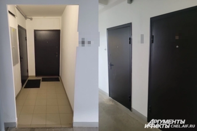 Квартира, где, предположительно, жила погибшая.